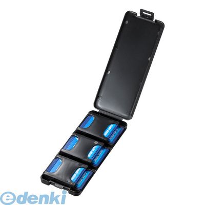 (LINEクーポン有)サンワサプライ FC-MMC23SDBK SDカードケース【6枚収納・ブラック】 FCMMC23SDBK SUPP..