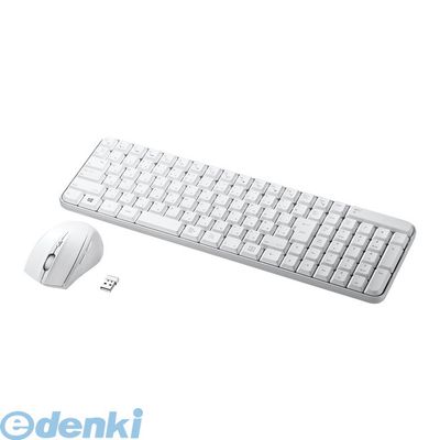 サンワサプライ SKB-WL25SETW マウス付きワイヤレスキーボード ホワイト SKBWL25SETW SANWA 無線 SUPPLY