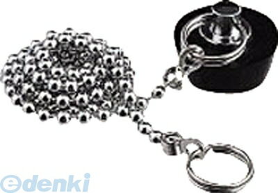 カクダイ 491-118 バス用ゴム栓くさりつき／／47×40 491118【キャンセル不可】のサムネイル