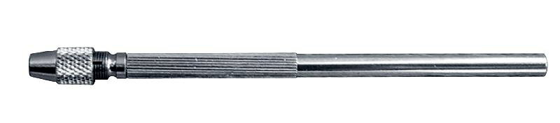 【仕様】 ●適応サイズ(mm):0.1〜0.6●全長×キャップ径×軸径(mm):105×6×4.5●片頭式●貫通タイプ 【特長】 ●精密加工・ホビー等、細かなサイズの穴あけやタップホルダとして多用途に使えます。　