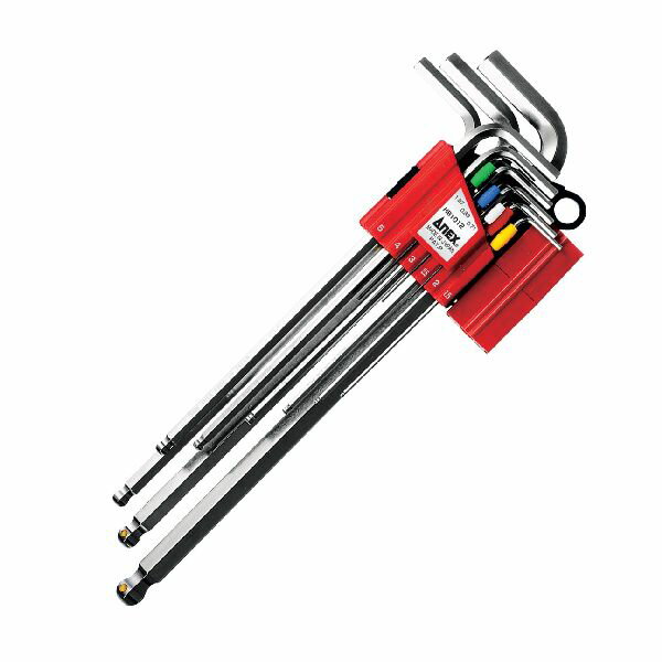 アネックス ANEX HB1012 ボールポイントレンチ　12本組 HB-1012