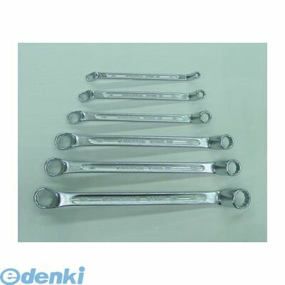 スタビレー:STAHLWILLE： STAHLWILLE 20A/6 メガネレンチセット75゜ インチ 20A/6
