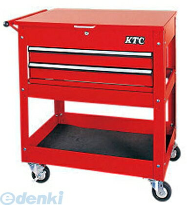 (LINEクーポン有)【個人宅配送不可】KTC SKX2614 直送 代引不可・他メーカー同梱不可 ワゴン 1段2引出し SKX2614 京都機械工具 クレジット決済のみKTC キャスター付き 整備工具