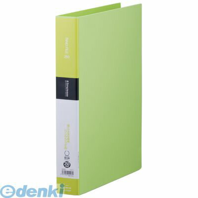 キングジム KING JIM 642SPキミ シンプリ−ズ　リングファイル　黄緑【1冊】