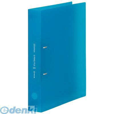 キングジム KING JIM 652TSPアオ シンプリ−ズ　Dリング 透明 青【1冊】