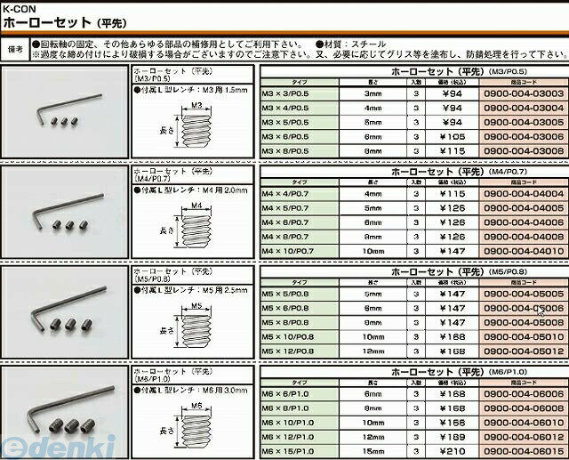 Other - キタコ KITACO 0900-004-04004 ホーローセット 4X4／3PC 09000040400402P13Dec14 平先 K-CON KCON 汎用