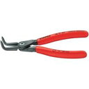 クニペックス KNIPEX 4821-J21 穴用スナップリングプライヤー曲 SB 輸入 工具 4821J21