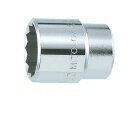 (LINEクーポン有)ミトロイ MITOLOY 6M-38 3/4 スペアソケット 12P 38MM 6M38【キャンセル不可】 水戸工機 ソケットレンチ関連用品