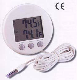 Thermometers - MK T-9239 デジタル温度計 丸型 T9239