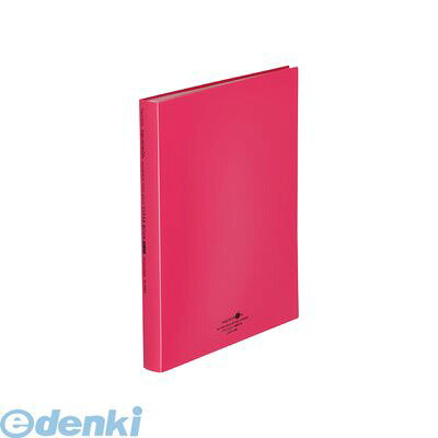 リヒトラブ LIHIT LAB. N-5063-3 AQUA DROPs　クリヤーブック・フラット A4・S型 3赤 4903419326067