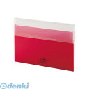 リヒトラブ LIHIT LAB. A-5035-3 AQUA DROPs コングレスケース A4 3赤 4903419817527