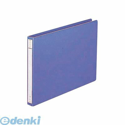 リヒトラブ LIHIT LAB. F-371-アイ パンチレスファイル＜HEAVY DUTY＞ A4・E型 藍【1冊】 4903419145712