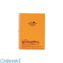 リヒトラブ LIHIT LAB. N-1658-4 AQUA DROPs ツイストリング・ノート A5・S型 24穴 4橙【1冊】 4903419310981
