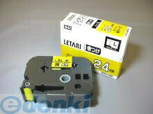 マックス MAX LM-L524BYS テープ LM-L524BYS LML524BYS ビーポップ 黒文字 ケーブルマーキング用 ビーポップミニ