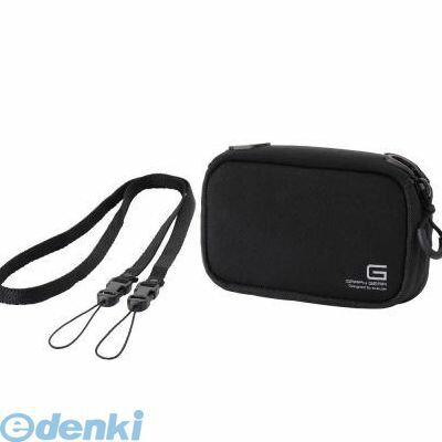 (LINEクーポン有)ELECOM エレコム DGB-062BK デジタルカメラケース DGB062BK ブラック Mサイズ ネオプレン デジカメケース GRAPH GEAR ソフトタイプ