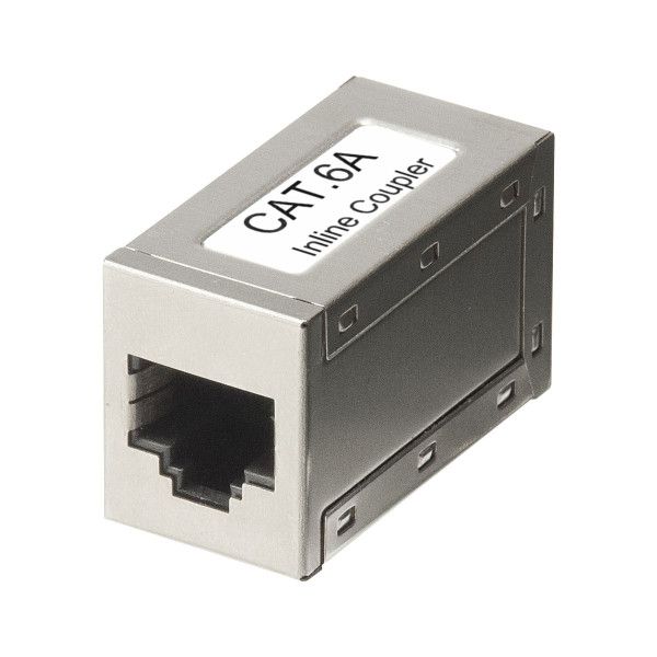 【商品説明】●10ギガビットイーサネット対応、RJ-45コネクタ用中継アダプタ●10ギガビットイーサネットに対応した、RJ-45コネクタ用の中継アダプタ（カプラー）です。●STPケーブル、UTPケーブルどちらにも使用可能です。●コネクタ：STP（RJ-45シールドタイプ）メス・メス●ケーブル構造：ストレート全結線●対応伝送帯域：カテゴリ6A（10GBASE-T）、カテゴリ6（1000BASE-TX）、カテゴリ5e（1000BASE-T）、カテゴリ5（100BASE-TX）、カテゴリ3（10BASE-T）適合●PoE：PoE・PoE＋対応（※接続するLANケーブルが、PoE・PoE＋に対応していること）●サイズ：W18×D36×H22mm●重量：18g