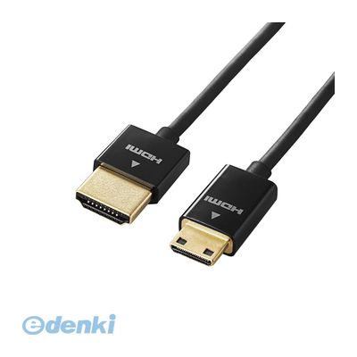 ELECOM エレコム DGW-HD14SSM15BK デジカメ用miniHDMIケーブル DGWHD14SSM15BK カメラ接続用HDMIケーブル スーパースリム