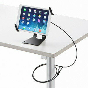 サンワサプライ SLE-30STB710BKN タブレット汎用セキュリティ7〜10インチ対応 eセキュリティ・ブラック SLE30STB710BKN SANWA SUPPLYの商品画像