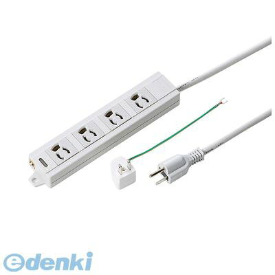 (LINEクーポン有)サンワサプライ TAP-MG341N2-10 電源タップ 3P 4個口 10m TAPMG341N210 SUPPLY SANWA