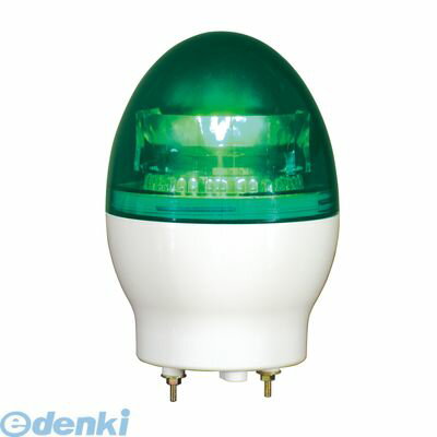 Rakuten - 【個数：1個】日恵 VL11F-100NPG 直送 代引不可・他メーカー同梱不可 LED回転灯φ118 ニコフラッシュF【緑】 AC100V VL11F100NPG