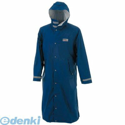 【即納在庫品】「直送」カジメイク 726055L エントラントレインコート ネイビー L