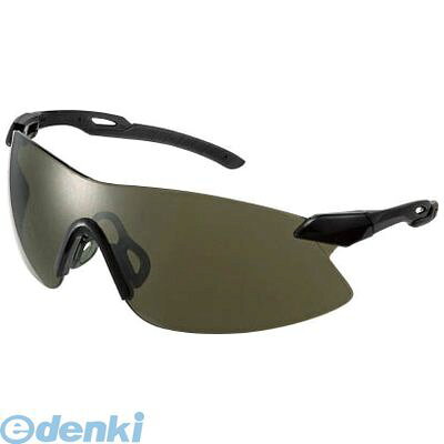 ●レンズは衝撃に強いポリカーボネート（USA安全基準ANSI合格品）●紫外線99.9％カット●視野が広いワンプレートレンズ●安全保護メガネ●レンズ色:スモーク●テンプルカラー:黒●UVカット:あり●防曇加工:あり●防傷加工:あり●ツル調整:なし●角度調整:なし●ノーズパッド:あり●仕様：フレームレスで視野が広い●レンズ色：スモーク●表面：キズ防止加工●表面処理：曇り止め処理●本体仕様：帯電防止加工●ストラップ：ハードグラス用ストラップ対応●レンズ：ポリカーボネート