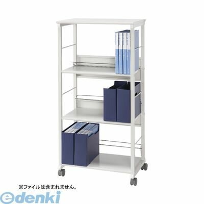 (LINEクーポン有)クラウン CR-DW6-W タテ・ヨコファイルワゴン スチール製【1台】 CRDW6W