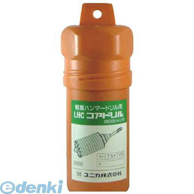 ●打撃力の弱い小型軽量ハンマードリルでも、コンクリートへの大口径の穴あけが可能。●ボディ厚を薄くし特殊焼入れを施すことにより、高速穿孔と耐久性を同時に実現。●被削材:コンクリート、モルタル、ブロック、レンガ等。●刃径(mm):38●有効長(mm):80●適合機種:軽量ハンマードリル（SDS-plus）●ボディー部:炭素鋼●刃部:超硬チップ4989270330092