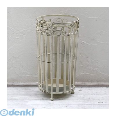 住まいスタイル SPL-6642WHT 直送 代引不可・他メーカー同梱不可 ブランティーク ホワイトアイアン傘ホルダー SPL-6642WHT SPL6642WHT [2]