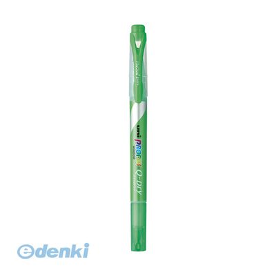 三菱鉛筆0120-321-433【商品説明】■速乾性と定着性に優れたQ−Dryインクを採用。■ツヤのある紙でもすぐ乾くから手につかない。■細字丸芯／太字角芯■線幅：細字丸芯0．6／太字角芯4．0mm■長：138mm■インク種類：水性顔料■インク色：グリーン■1本