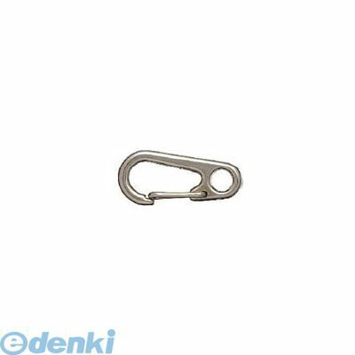 【個数：5個】ニッサチェイン P648 ニッケルスプリングスナップ 34mm 5入