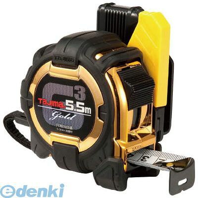 (LINEクーポン有)TJMデザイン SFG3GL2555SBL セフコンベ G3ゴールド ロック25 5．5m／尺 タジマ 尺相当目盛付