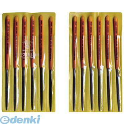 ツボサン SH01203 組ヤスリ 12本組 先細 細目