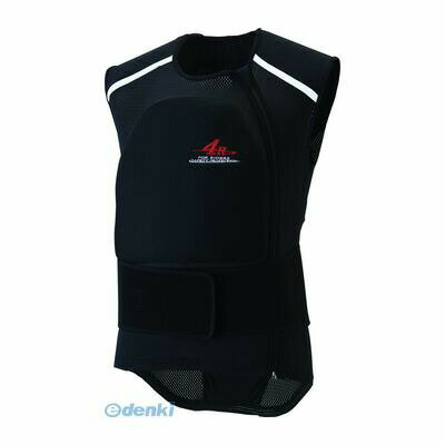 (LINEクーポン有)キジマ KIJIMA FR-153123 4R プロテクター Relieve Vest BK／GL M FR153123【送料無料】 ベスト Mサイズ WH ブラック ホワイト 胸部プロテクター