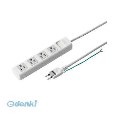 4 Holes - (LINEクーポン有)サンワサプライ TAP-N3425MGN 電源タップ マグネット付き 3P・4個口 2．5m TAPN3425MGN OAタップ 延長コード コンセント SANWA コンセントタップ