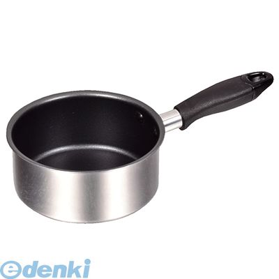 Ih/Gas Compatible - (LINEクーポン有)パール金属 HB-2188 コンパクト 2層鋼ふっ素加工片手鍋14cm HB2188【キャンセル不可】 IH対応