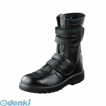 【商品説明】【特長】衝撃吸収性を高める為、ウレタン2層底を使用した高所用作業靴。【用途】運搬作業、土木業、造園、建築、高所作業【注意】■素材の特性上、熱作業や金属の切り屑の出る作業、薬品を使用する現場での使用は避けて下さい。【形状】長編上靴【色】ブラック【サイズ(cm)】25.5【長さ(cm)】約26±0.5(26cm)【材質(アッパー)】牛革クロム(型押ソフト)【材質(ソール)】ポリウレタン2層【標準質量(g/片足)】600(25.5cm)【機能】衝撃吸収性【JIS規格】JIS T8101 革製S種(普通作業用) 合格【足幅】3E【材質(先芯)】鋼鉄【甲被タイプ】マジックタイプ
