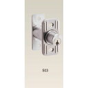 アルファ 4532757005312 補助錠プッシュ栓錠 シルバー No.503