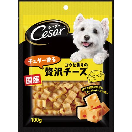 マースジャパンリミテッド 4902397846390 シーザースナック チェダー香るコクと香りの贅沢チーズ 100g ..