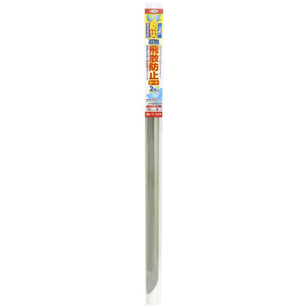 アサヒペン 4970925117335 UVカット防災超強飛散防止シート 92cm×2m BH−11 クリヤ