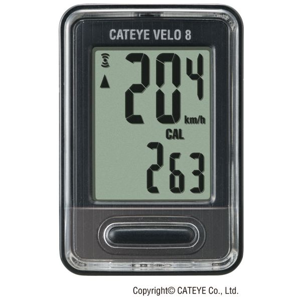 (LINEクーポン有)4938915141432 CATEYE VELO9【有線式】 CC−VL820 ブラック 1603308