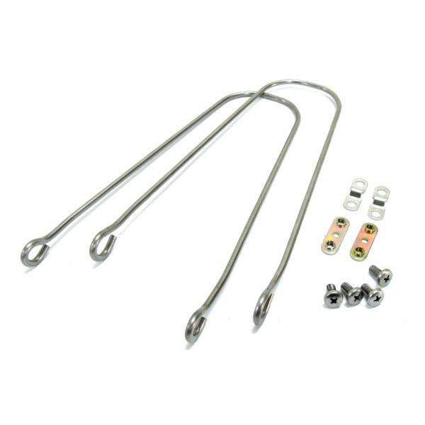 (LINEクーポン有)4938915701407 アサヒサイクル 泥除けステーセット 【バラ／金具付】 ステン 24インチ