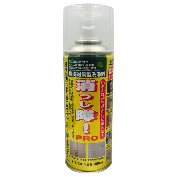【商品説明】●いつでも手軽にお使い頂けるエアゾールタイプです。●天然由来成分を使用し、人体に有害な有機溶剤を含まず、環境にやさしい生分解性の洗浄剤です。●落書き落としからテープの糊残り、硬化前のウレタン除去まで、用途に合わせて洗浄剤を選ぶのではなく、様々な用途に1本でお応えする商品です。●ご家庭から建築現場まであらゆる場所でお使いいただけます。落書き落とし らくがき いたずら クリーナースプレー