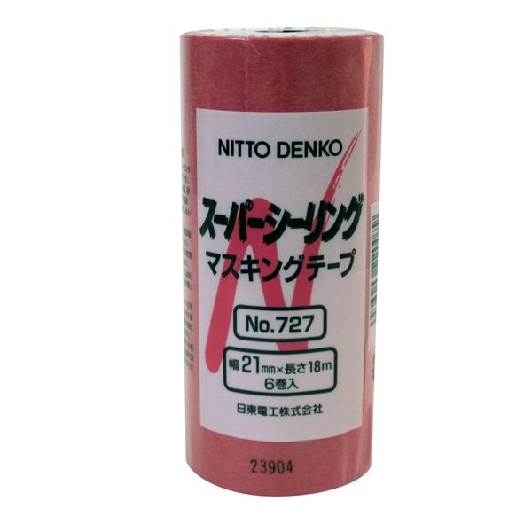 日東電工メーカーお問い合わせ：0120-640-450【商品説明】●巻き戻し(展開)が軽く、作業性に優れています。●粗面・凹凸面へのなじみ、接着性に優れています。●ボード・ガラスへの接着性に優れ、のり残りがほとんどありません。●はがす時に切れにくく、プライマーの種類を選びません。マスキング 養生 ペイント 塗装 シーリング コーキング 粗面 車両用