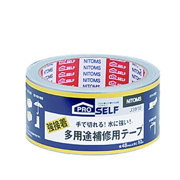 【スーパーSALEサーチ】ニトムズ J3910 多用途補修用テープ 48mm×10m