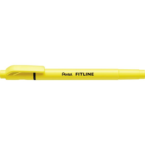 翌日出荷 ぺんてる SLW11-G フィットラインイエロー SLW11G Pentel FITLINE 蛍光ペン 蛍光ペンイエロー 水性ペン ツイン