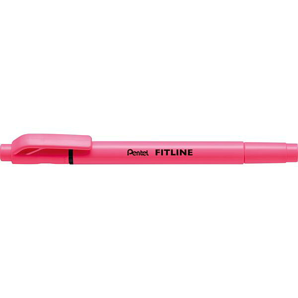 翌日出荷 ぺんてる SLW11-P フィットラインピンク SLW11P Pentel FITLINE 蛍光ペン 蛍光ペンピンク 蛍光マーカー 水性ペン ツイン