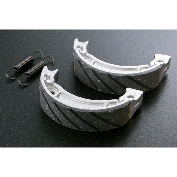 ALBA アルバ 502 ブレーキシュー【ノンアスベスト】／ジョグ／ジョグスポーツ／アクシス／アプリオ／ビーノ リア ヤマハ リアブレーキシュー フロントブレーキシュー