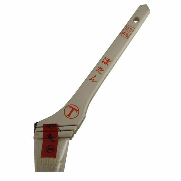 (LINEクーポン有)大塚刷毛製造 4560146117476 ぼたんニス 筋違 白 15号／40ミリ 合...