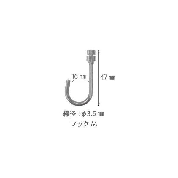 Wooden - 直送 代引不可・他メーカー同梱不可 若井産業 WAKAI KLF000M カケレール木目調フック M【キャンセル不可】